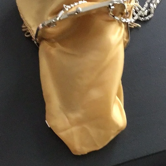 Vintage gold beaded evening bag - Picture 7 of 7